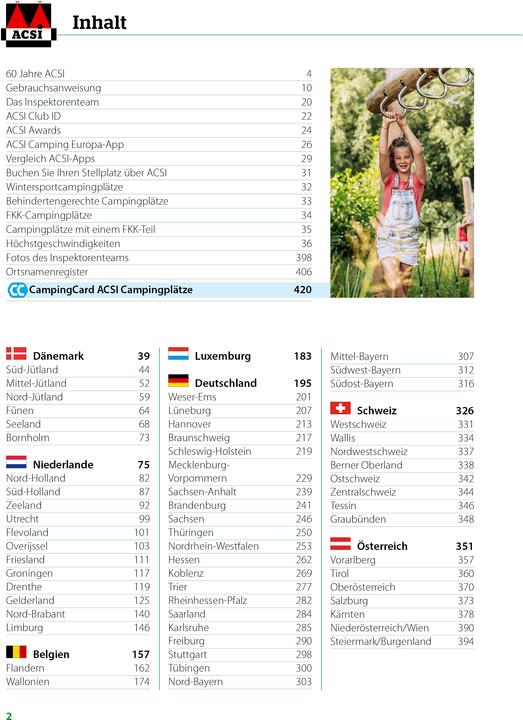 Actual product image ACSI Campingführer Deutschland 2025 (German, 2024)