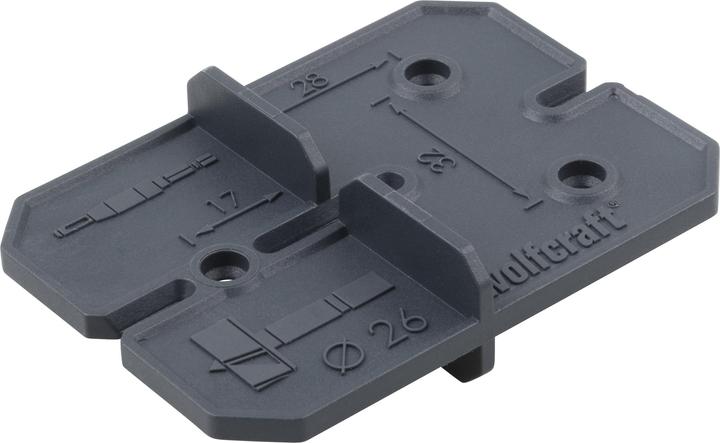 Immagine prodotto wolfcraft Set di fori per cerniere (26 mm)