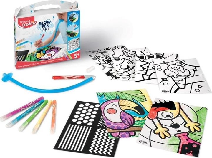 Produktbild Maped Pustestifte Blowpen Art 6er Set mit Zubehör (Mehrfarbig, 6 x)