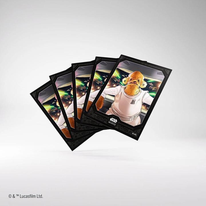 Immagine prodotto Ultra Pro Star Wars: Unlimited Art Sleeves - Admiral Ackbar