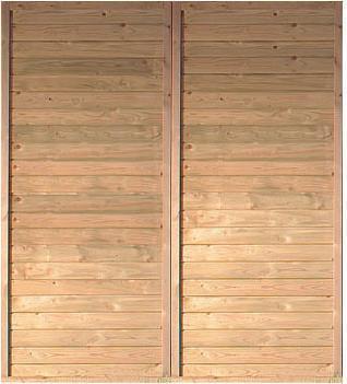 Karibu Paroi latérale pour carport simple ou double
