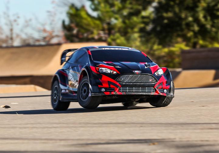 Immagine prodotto Traxxas FORD FIESTA ST 4X4 BL-2S BLU 1/10 RALLY RTR BL-2S BRUSHLESS, HD-PARTS, SENZA BATTERIA/CARICABATTERIA (RTR pronto all'uso)