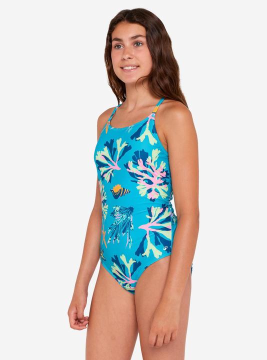 Image du produit Nabaiji Maillot de bain 1 pièce natation Fille - 100 Lila ataa pupu turquoise (122)