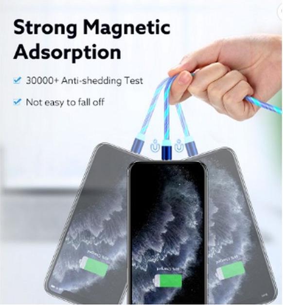 Actual product image Floveme LED Micro USB Charging Cable (1 m, USB 2.0)