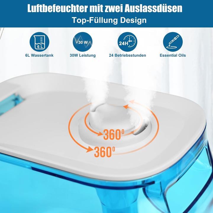 Produktbild Bear Rock Luftbefeuchter mit Schlafmodus
