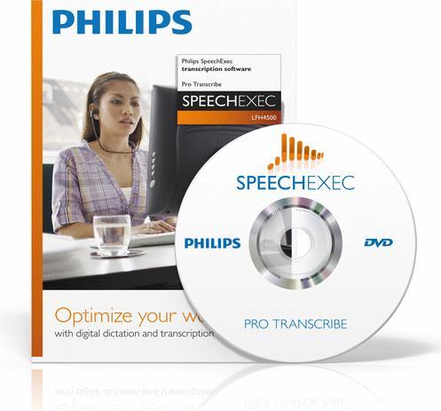 Actual product image Philips Transcription Set 7277 Professional dictation machine
