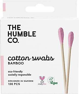 Immagine prodotto The Humble Co. Humble - Bastoncini per orecchie in bambù 100 pezzi rosa
