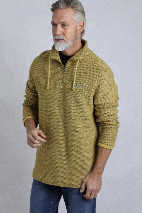Produktbild Weird Fish Cruiser Pullover mit kurzem Reissverschluss (4XL)