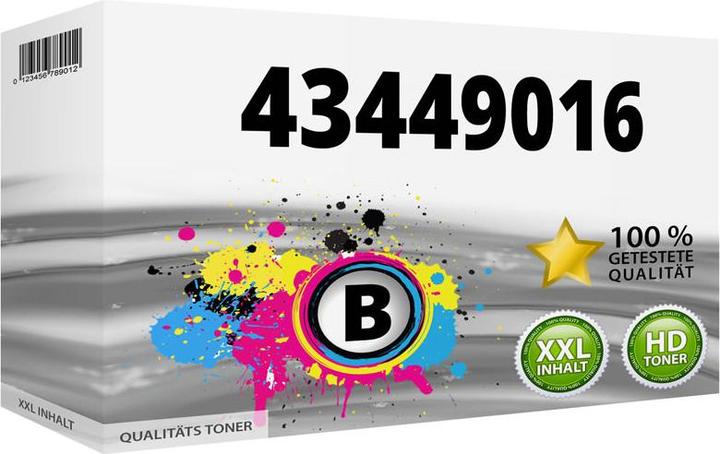 Produktbild Druckfuxx 1 XXL TROMMEL Schwarz für OKI Data C8600 CDTN 8600 DN C8800 N 8800 DN