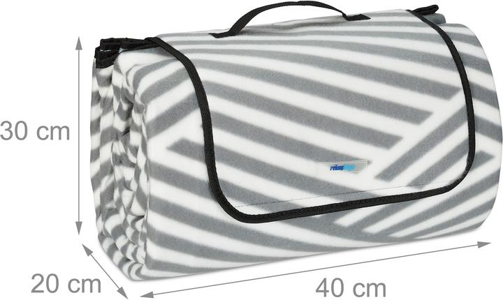 Actual product image Relaxdays Picnic blanket