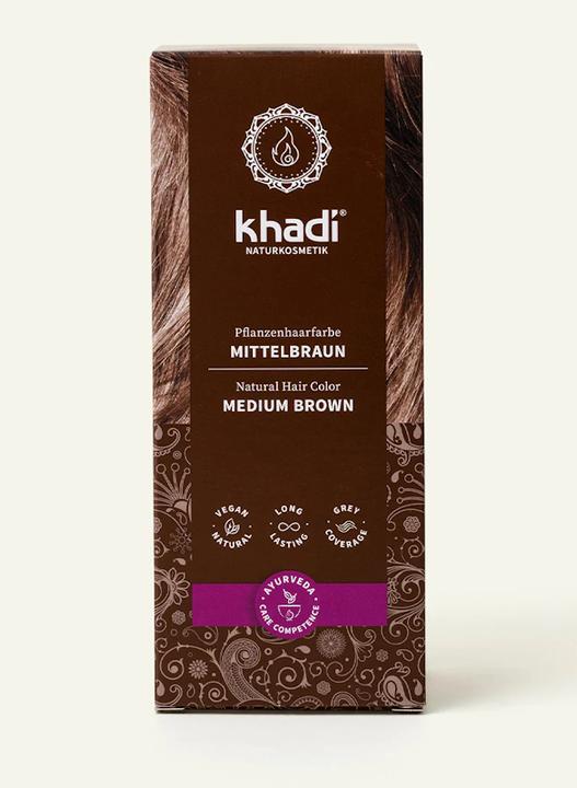 Produktbild Khadi Pflanzenhaarfarbe (Braun)