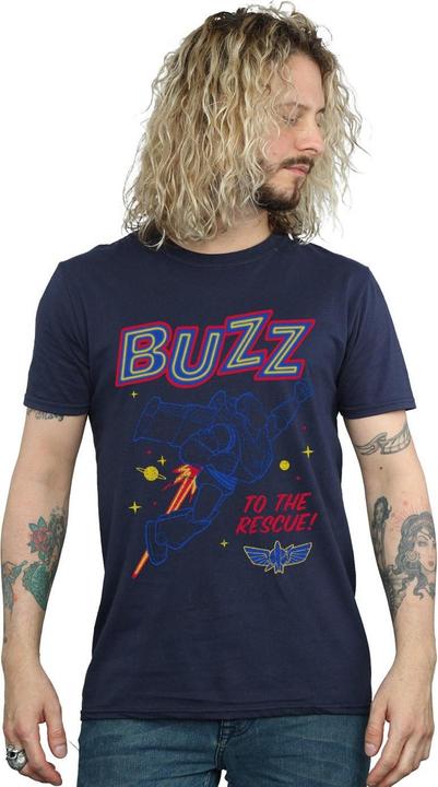 Immagine prodotto Disney Toy Story 4 Buzz To The Rescue Maglietta Uomo (L)