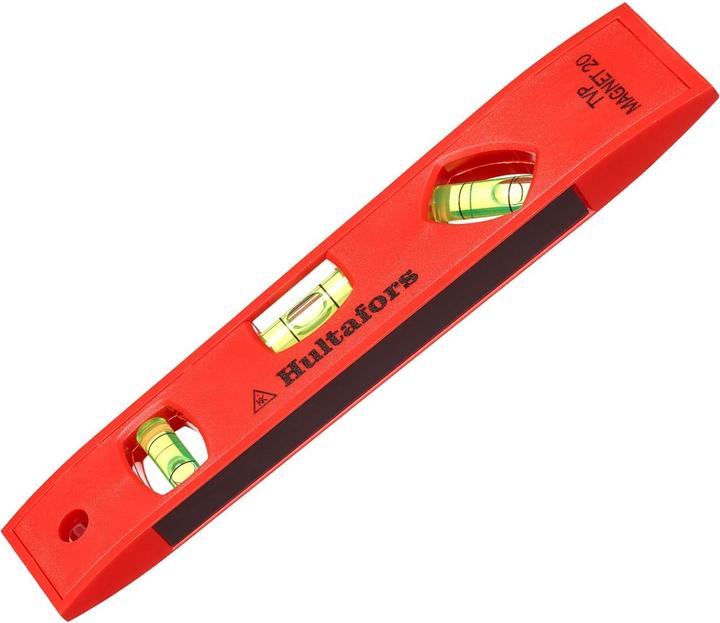 Actual product image Hultafors Magnetic spirit level 200 mm - with 3 spirit levels, TVP Magnet 20, 401853 (20 cm)
