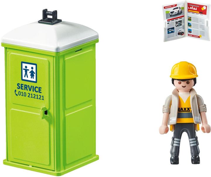 Actual product image Playmobil 71435 Mobile toilet (71435, Playmobil City Action)