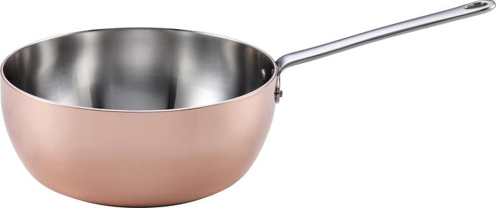 Actual product image Scanpan Sauteuse Maitre D' Ø 20 cm - Induction (20 cm, Frying pan, Stainless steel, Copper)
