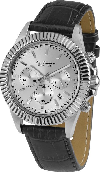 Immagine prodotto Jacques Lemans La Passione (Orologio da polso analogico, Cronografo, 42 mm)