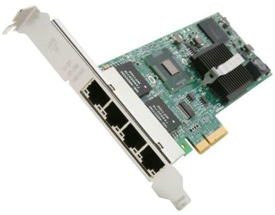 Produktbild Fujitsu Ethernet Controller 4x1 Gbit PCIe x4 Intel I350-T4 (Mini PCI Express)
