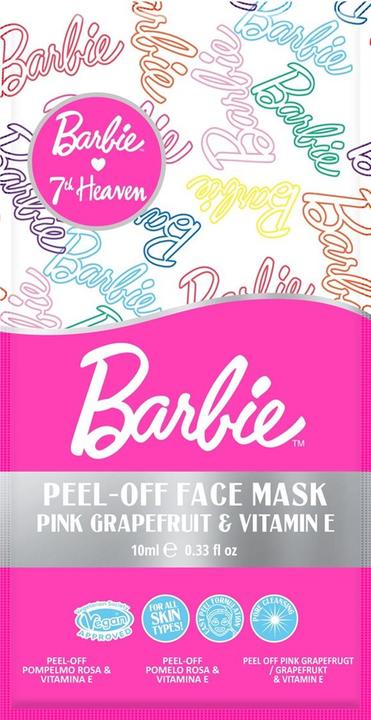 Produktbild 7th Heaven Peel-Off Mask Barbie Pink Grapefruit & Vitamin E 10 ml (10 ml)