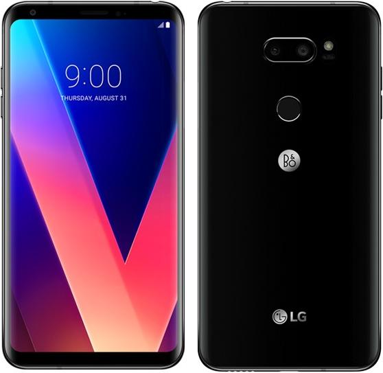 LG V30+ (128 GB, Aurora Black, 6", Single SIM, 16 Mpx, 4G)