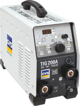 Produktbild GYS TIG-Schweissanlage TIG 200 DC HF/ DC FV mit Zubehör 5 - 200 A gasgekühlt