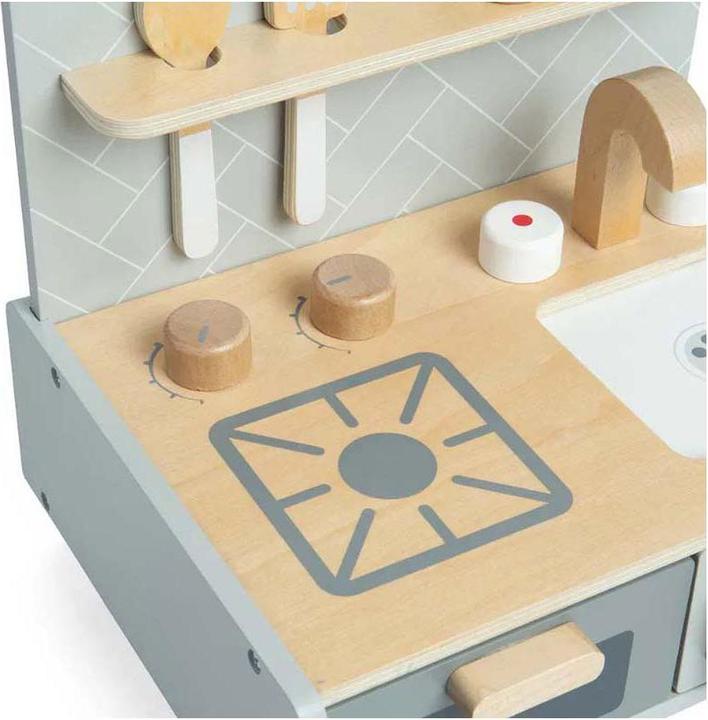 Produktbild Bigjigs Holz-Tischküche, 7-tlg.
