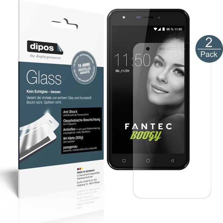 Actual product image Dipos Screen Protector Anti-Shock (1 Piece, Fantec Boogy)