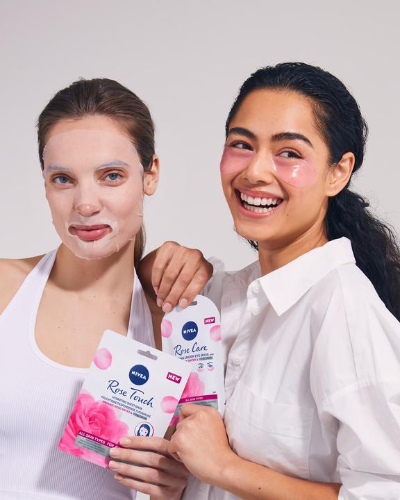 Image du produit NIVEA Rose Touch Masque en tissu hydratant (221 ml)