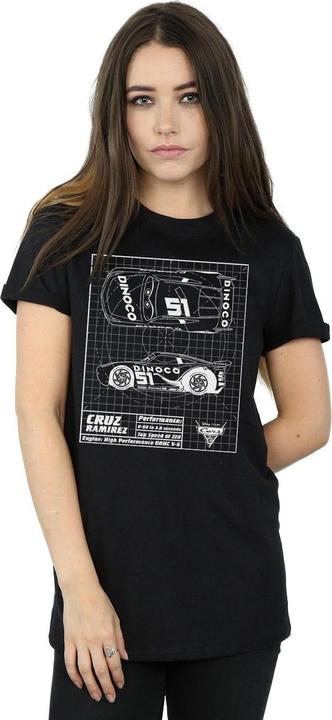 Produktbild Disney Cars Cruz Ramirez Blueprint TShirt (3XL)