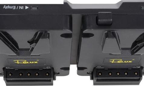 Image du produit Rolux Duo Mini V-Mount Support de batterie RL-AC16S (1 pcs, Piles rechargeables + chargeur)