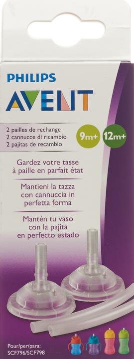Produktbild Philips Avent Ersatz-Strohhalme + Ventil