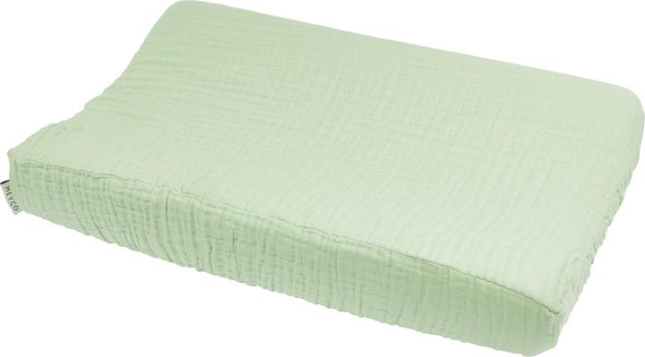 Meyco hydrofiele Wickelauflagenbezug prewashed uni soft green (50 x 70 cm)