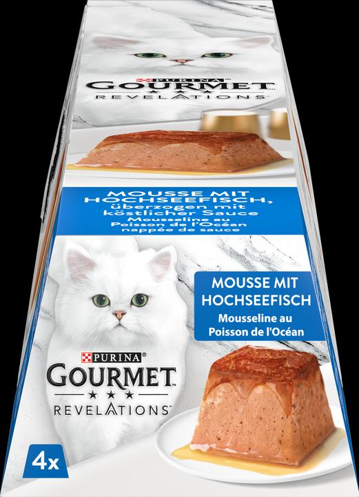 Actual product image Gourmet Revelations Mousse Hochseefisch mit Sauce (Adult, 1 pcs., 57 g)