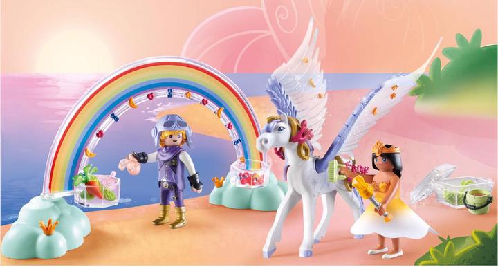 Actual product image Playmobil Celestial Pegasus with Rainbow (71361, Playmobil Princess)
