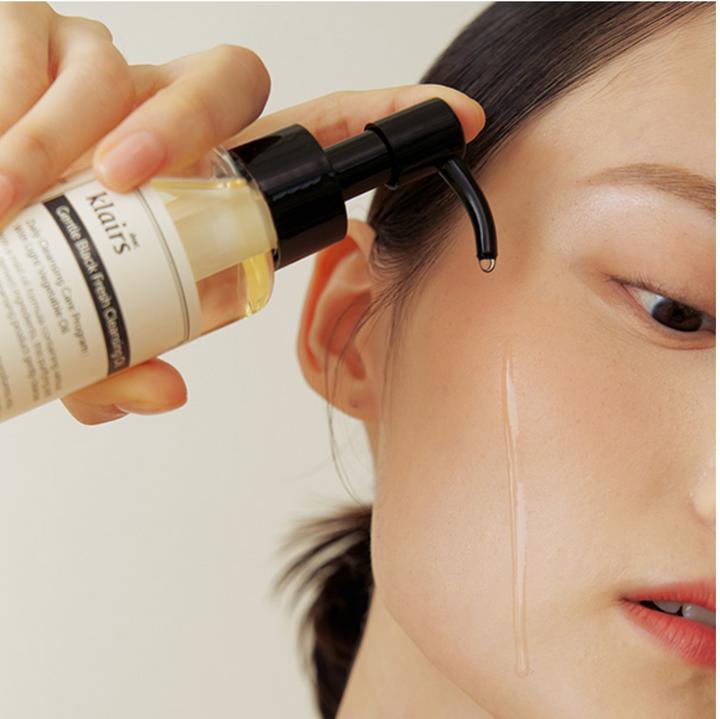 Immagine prodotto Klairs Gentle Black Fresh Cleansing Oil (Petrolifera, 150 ml)