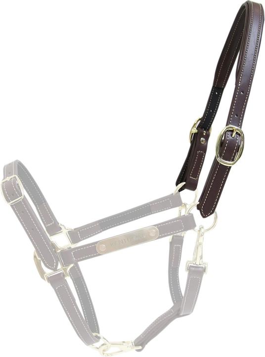 Kentucky Horsewear Flexibles Pferdehalfter Schlauchschal Leder