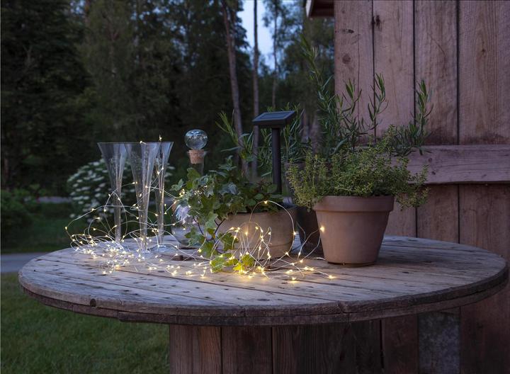 Image du produit Star Trading Chaîne légère SOLAR DEW DROP Argent Transparent (19.90 m)