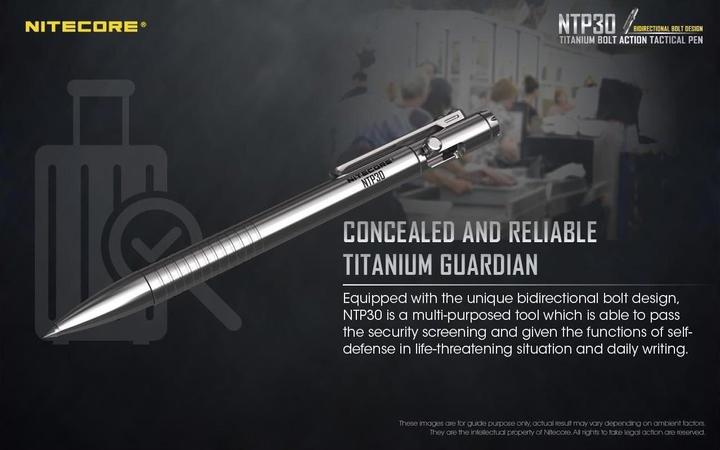 Produktbild Nitecore Titan Pen NTP30 (Silber, 1 x)