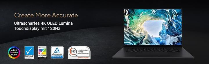 Produktbild ASUS ProArt P16 (16", AMD Ryzen AI 9 HX 370, 32 GB, 1000 GB, DE)