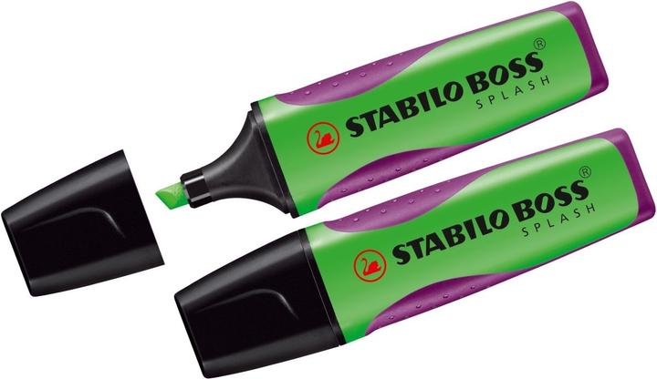 Immagine prodotto STABILO Evidenziatore BOSS SPLASH (Verde, 2 mm, 1 x)