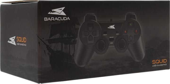 Produktbild Baracuda Gamepad SQUID PC/PS3/PS4, Black (BGP-011) (PC)