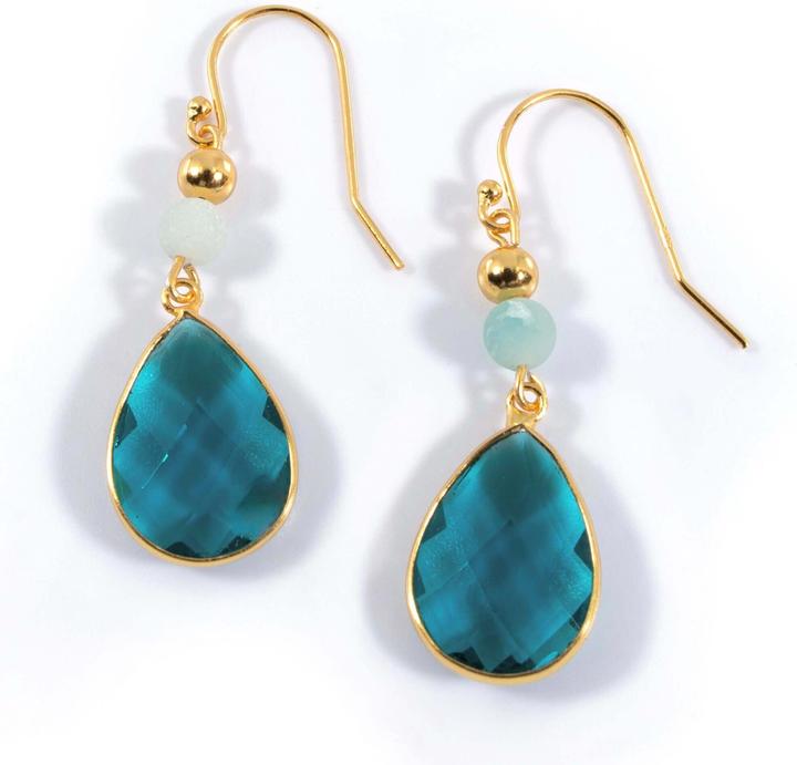 Immagine prodotto Balibay Jola (Vetro ottenuto da sabbia di quarzo, Amazonite, Pietra preziosa)