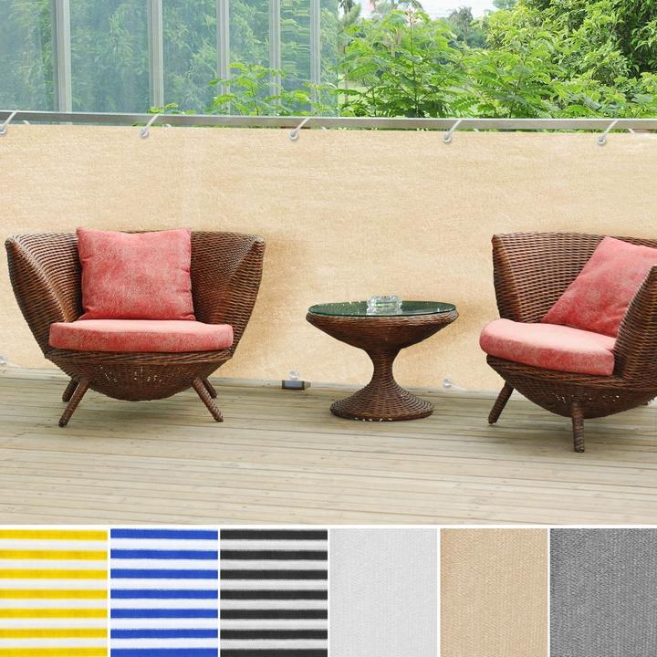 Actual product image Casa Pura Balkonsichtschutz (500 cm)