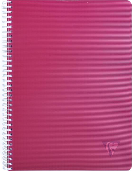 Actual product image Clairefontaine Spiralheft (A4, Checked, Soft cover)
