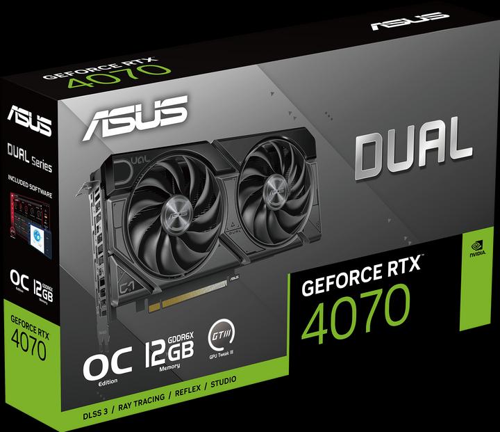 Produktbild ASUS DUAL GeForce RTX 4070 EVO OC (12 GB)