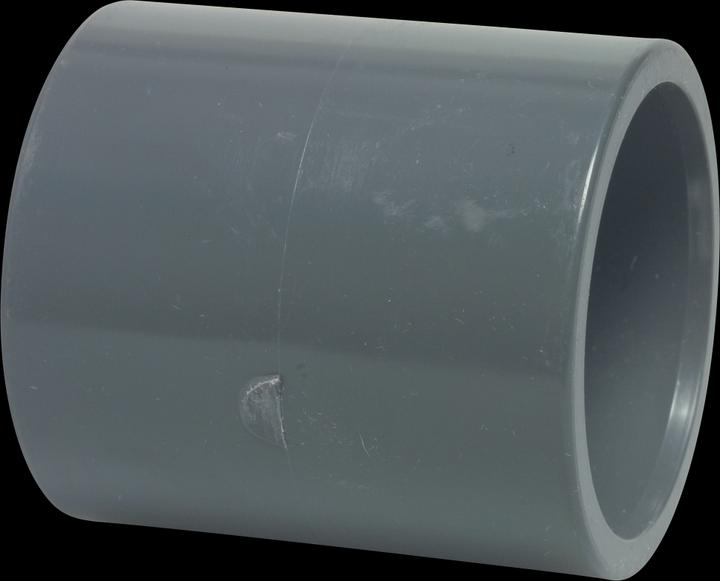 Produktbild Profec Übergangsadapter PVC-U 90 mm x 3" Klebemuffe x Imperial Klebemuffe 16bar Grau