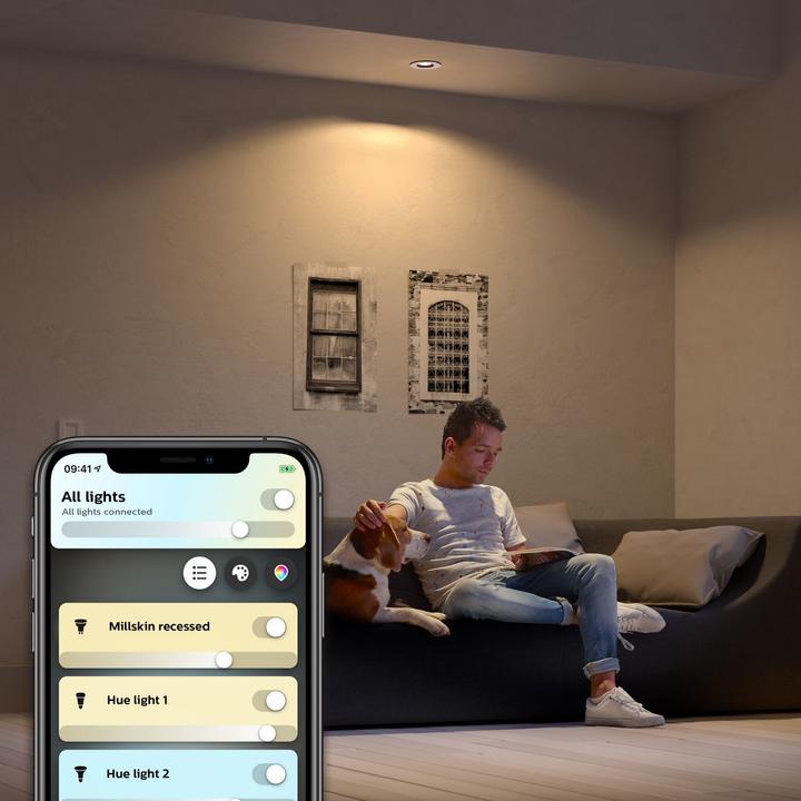 Image du produit Philips Hue Milliskin Basis BT (350 lm, GU10)