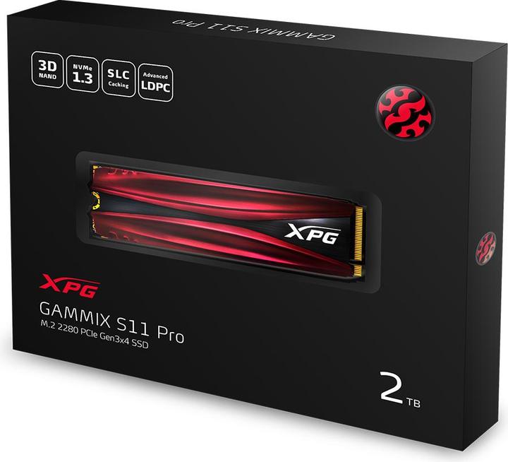 Produktbild Adata XPG Gammix S11 Pro (2000 GB, M.2 2280)