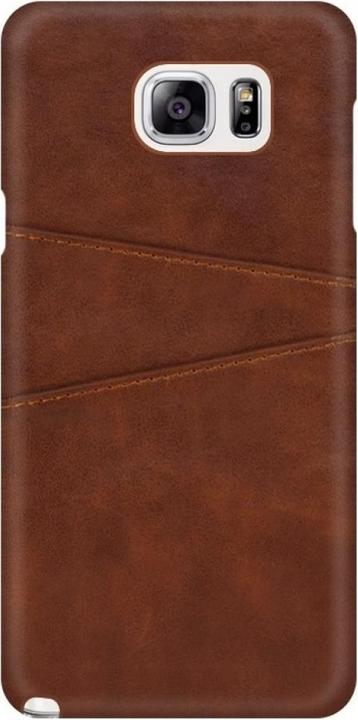Actual product image Screenguard Samsung Galaxy S6 Edge CardCaddy Leather Backcase with Card Pockets (Samsung Galaxy S6 Edge)