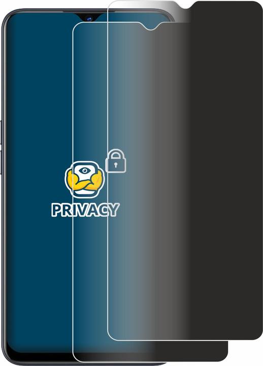 Actual product image BROTECT Anti-spy privacy film Blue light protection film (2 Piece, Oppo Find X2 Lite)