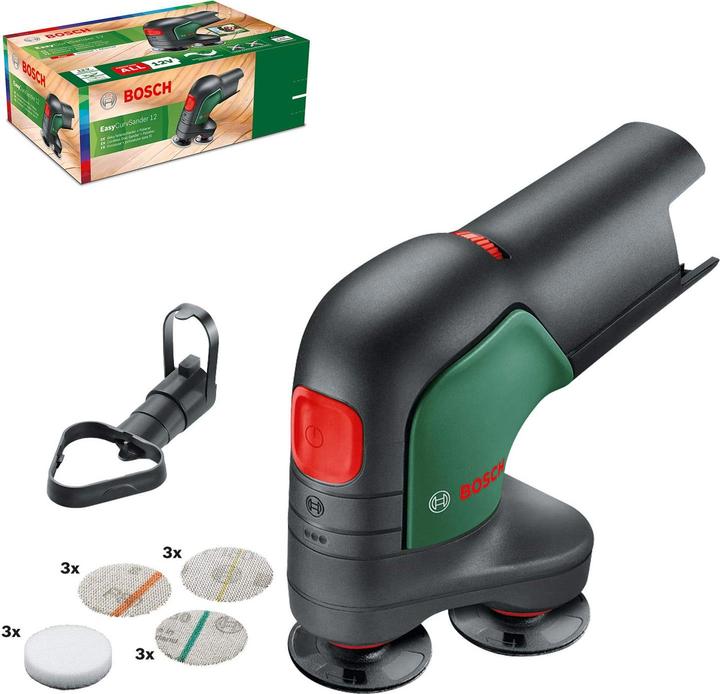 Image du produit Bosch Home & Garden EasyCurvSander 12 (Ponceuse excentrique, 12 W)